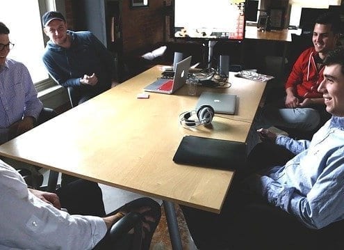 reunião empreendedores